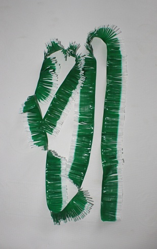 Нарезка зеленая с белыми кончиками